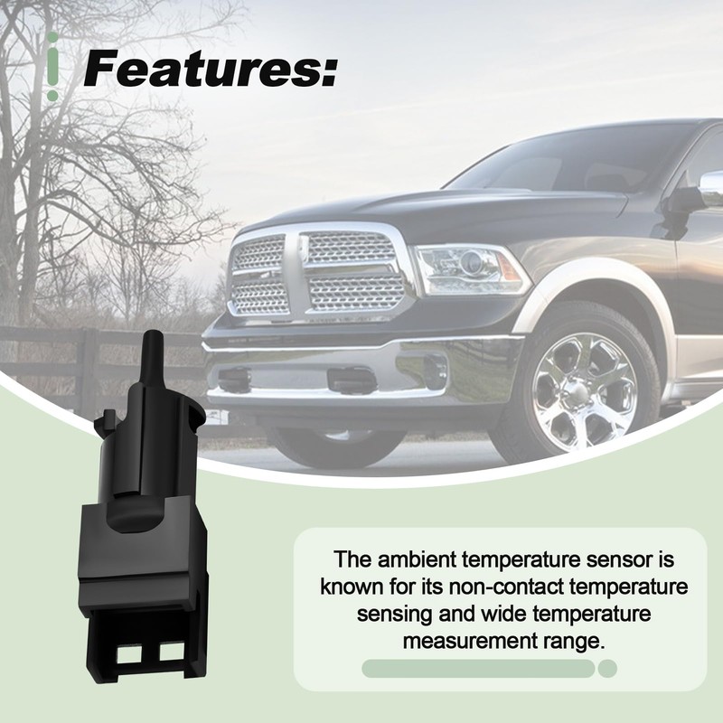 Ambient Temperature Sensor Compatible with 2013-2023 Ram 1500 2500 3500