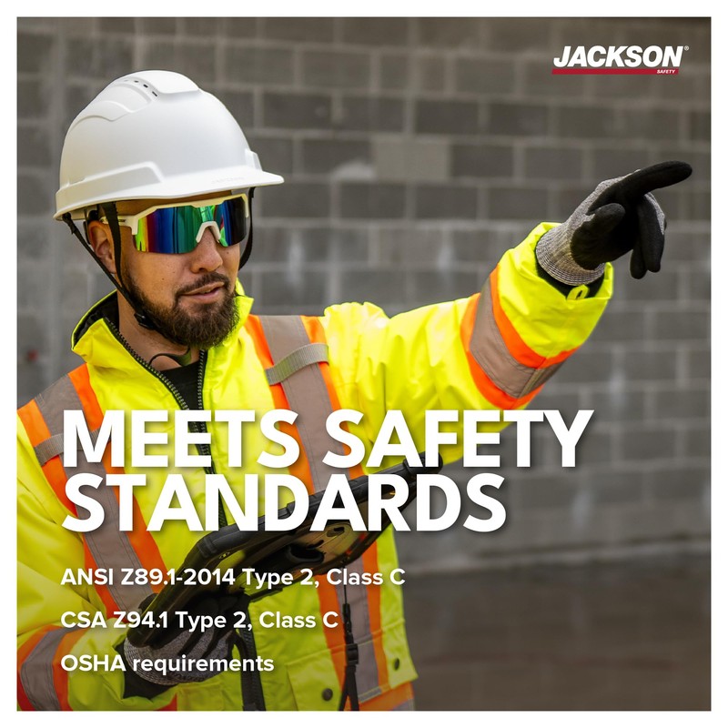 Jackson Safety Sentry2 Type 2 Cap-Style Vented Hard Hat, ANSI