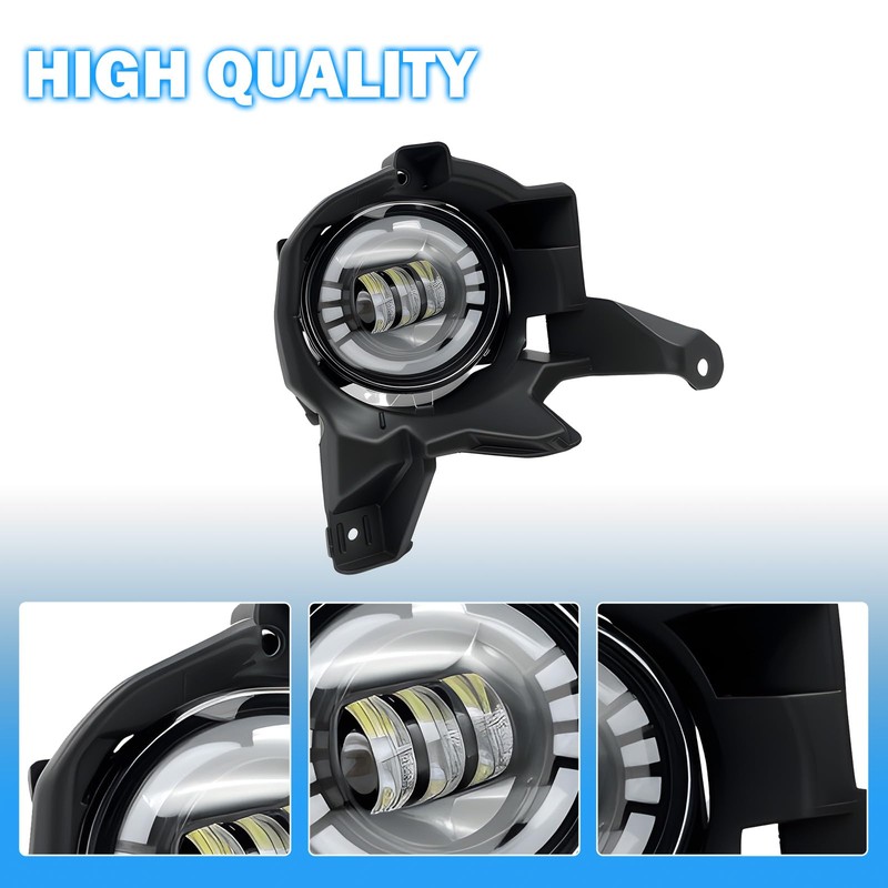 LED & DRL Fog Lights for 2013 2014 2015 RAV4