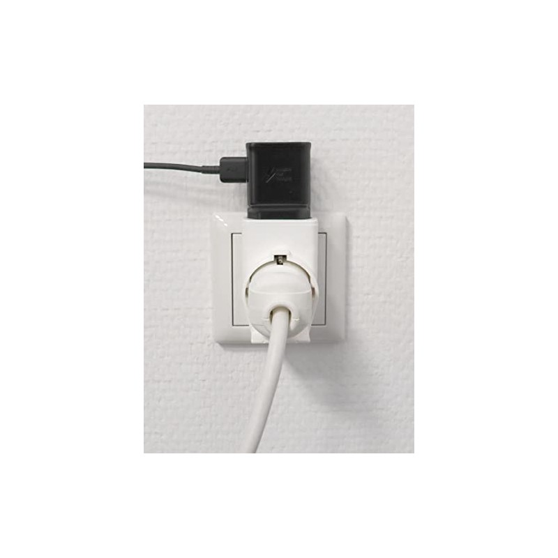 Combi Duplex Plug, 1 Euro & 1 Earthing Contact Plug,