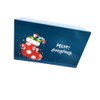 Christmas Cards Set with Envelopes and Stickers, 18 Pieces Christmas
