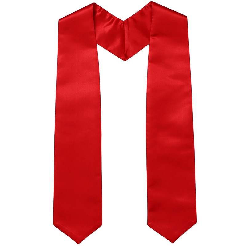 Newrara Graduation Stole (Red)