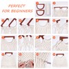 WEBEEDY Macrame Bag DIY Kit for Adults Macrame Kit for
