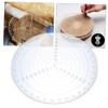 Round Center Finder Compass Clear Acrylic Lathe Centering Tool Circle