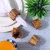 Napkin Rings Set of 12 for Dinner Parties, Weddings Receptions,