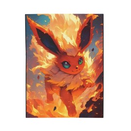 The Landron Group Flareon Velveteen Plush Blanket - Cozy Home Decor, Soft Throw Blanket - 30" × 40"