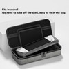 Game Console Carrying Case Professional EVA Shockproof Scratch Resistance Hard