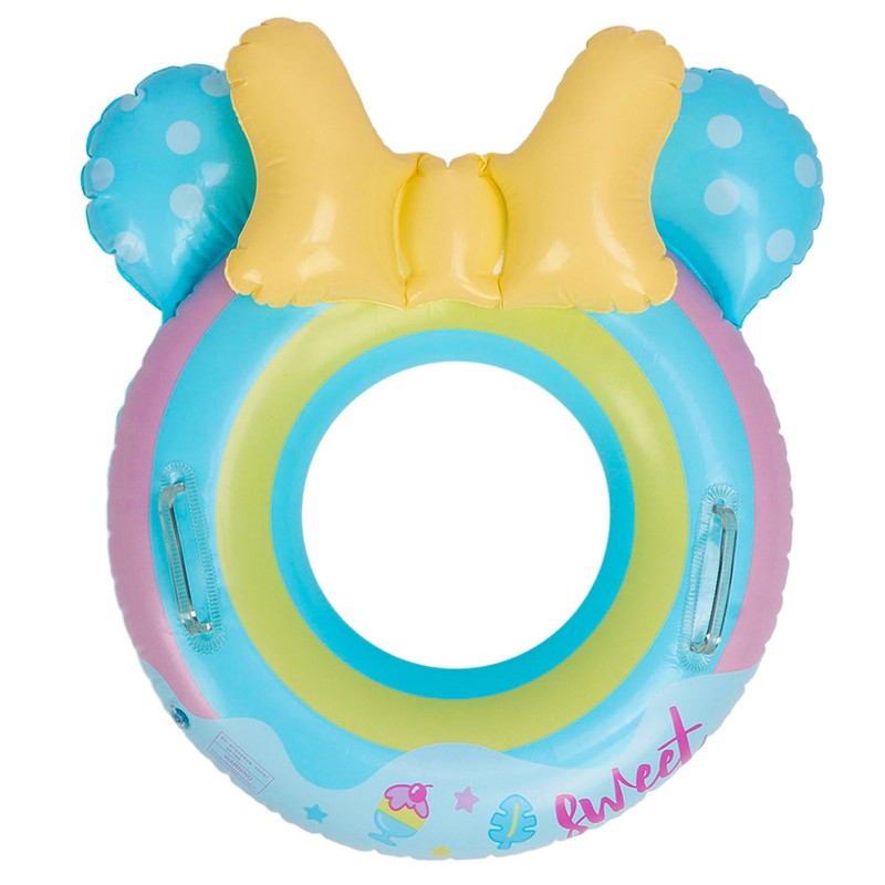 Kid Cute Cartoon Swimming Ring Children Beach Party Soft Inflatable