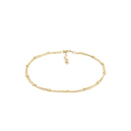 Elli Women's Anklet Basic Timeless Ball in 925 Sterling Silver, 250