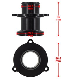 EA888 Silicone Intake Hose Pipe Turbo Inlet Elbow Muffler Delete