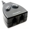 kenable Headset Buddy Training Adapter Twin RJ10 Sockets & Mute