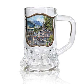 Essence of Europe Gifts Dimpled Mug Glass Shot: German Summer