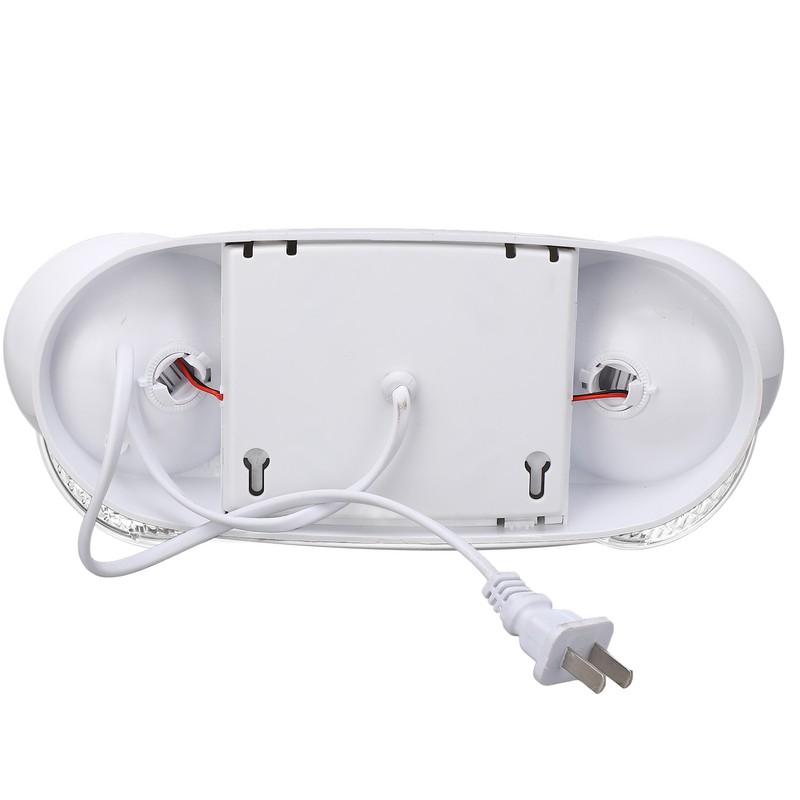 LED Emergency Light Two Head Adjustable Commercial Emergency Lighting Fixtures
