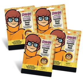 MAD Beauty Warner Scooby Doo Velma Cosmetic Sheet Mask x 4