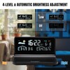 Raddy DT5-W Wireless Weather Station with Outdoor Sensor, Thermometer with