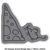 A7 'Mouse & Cheese' Stamp (Unassembled) (RS00030860)