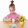 Baker Ross Cupcake Ceramic Flowerpots - Box of 3, Cute