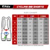 FDX Cycling Bib Shorts Men’s - 3D Padded Bicycle Tights
