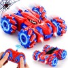 AOONTYEN Spider Remote Control Car, Double Sided 360°Rotating 4WD Off-Road