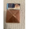 DecKorators ~ Post Point ~ 4x4 (actual size 3.5X3.5) Post Cap ~ Copper Finish