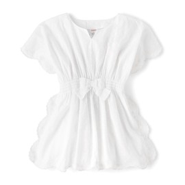 Gymboree,Girls,and Toddler Swim Coverups,White,12-18 Months