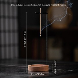 Incense Holder, Wooden Incense Holder, Incense Stick Holders, Upside Down Incense Sticks Holder Censer Base for Home Yoga Meditation Spa Relaxation Tea Room Home Decorations