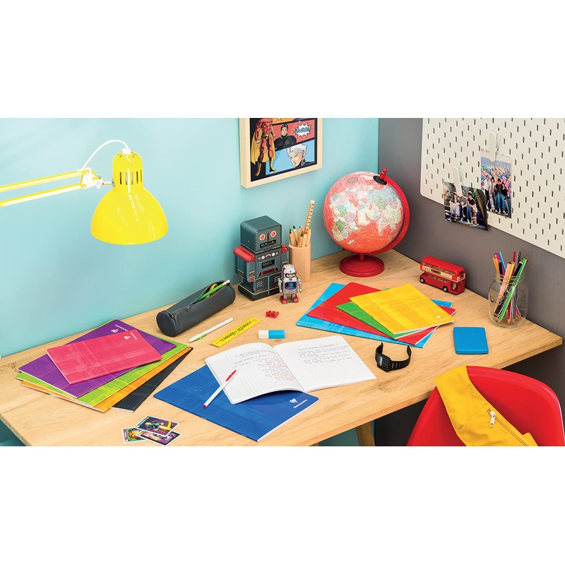 Clairefontaine - Ref 3372C - Staplebound Notebook (60 Sheets) -