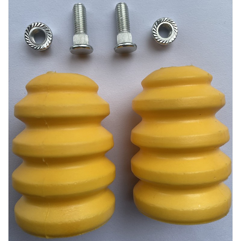 2-PACK Jounce Bumper Rear Bump Stops For Chevy Silverado 1500