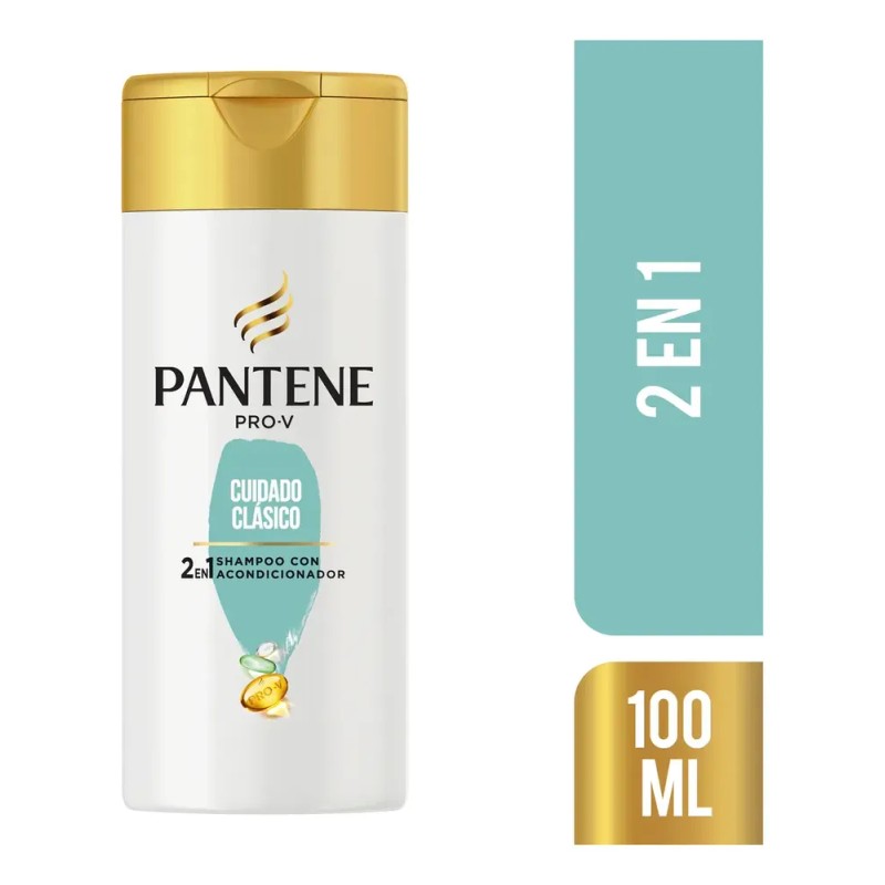 Shampoo Con Acondicionador Pantene Prov Clásico 2en1 100ml