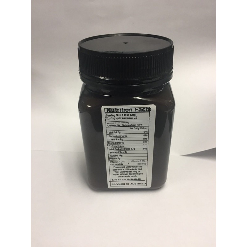 TASMANIAN MANUKA HONEY 500g/17.5 oz net 4x( 500GRAM)