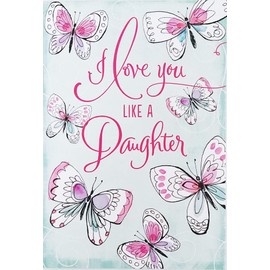 Greeting Card I Love You Like A Daughter - I Want You To Know How Happy I Am To Be A Part of Your Life and To Have You in Mine - Happy Mother's Day