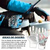 HASAKI Guantes de Pesca,Guantes de Tres dedoselásticos y Transpirables,Guantes de