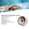 Pony Bottle Pressure Gauge Air Diving Cylinder Oxygen Tank Stainless