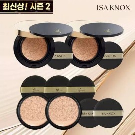 Izanox [하프클럽/이자녹스]최신상 이자녹스 듀얼커버 쿠션 본품2 리필2 퍼프3 [Half Club/Ija Nox] Latest Ija Nox Dual Cover Cushion Main Product 2 Refills 2 Puffs 3 [1.23号]