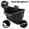 SAUTVS UTV Under Seat Storage Box, Driver Underseat Storage Bin