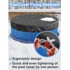 164ft Pool Cover Cable & Heavy Duty Winch Kit -