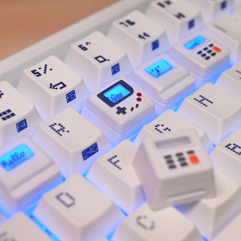 Computer Keycap Backlight Function Classic Delicate Retro Mechanical Keyboard for