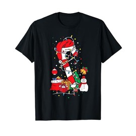 Candy Cane Crew Christmas Matching Costume Xmas Group T-Shirt