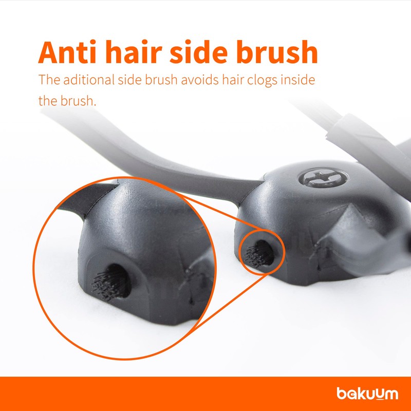 BAKUUM Cecotec Conga 8090 Ultra 9090 Brushes (Pack of 4)