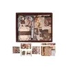 Journal Scrapbook Papel Stickers Y Agenda Vintage Calcomanía
