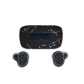 MightySkins Carbon Fiber Skin for SkullCandy Sesh True Wireless Earbuds - Constellations | Protective, Durable Textured Carbon Fiber Finish | Easy to Apply, Remove, and Change Styles | Made in The USA