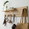 XAOHOME Wooden Pegboard, Sturdy Peg Board for WallsModular Grid Organizer,