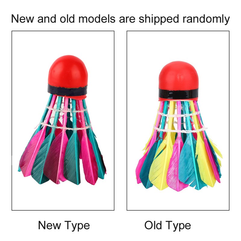 11Pcs/Lot Durable Colorful Badminton Balls Shuttlecocks Sports Training Accessory