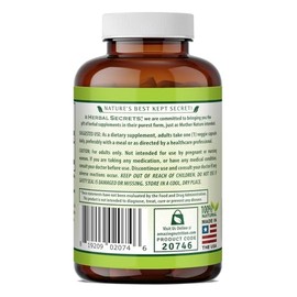 Herbal Secrets Suplemento De Senna | 500 Mg | 120 Cápsulas Vegetarianas | Hecho Con Senna Natural | Sin Ogm | Sin Gluten | Hecho En Usa