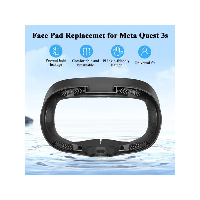 Crspexil Suitable for Meta quest 3S Replacement Eye Mask Meta
