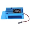 Single Fan Heat Sink CNC Protective Cover for Raspberry Pi