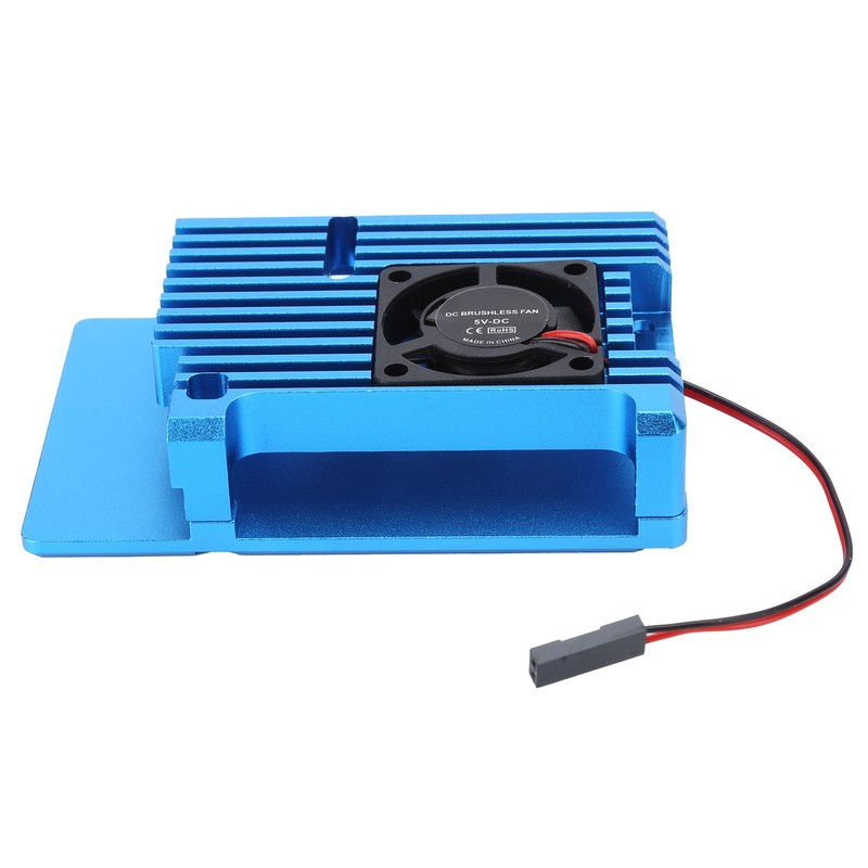 Single Fan Heat Sink CNC Protective Cover for Raspberry Pi