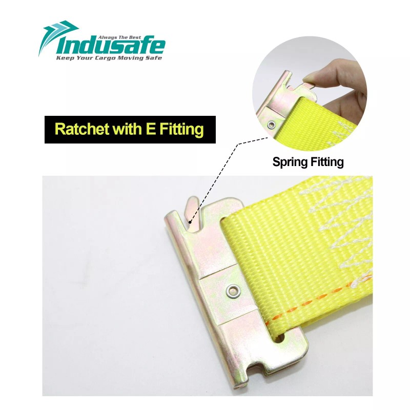 Indusafe 2 Wheels 2" x 8' Wheel Chock Tire Strap