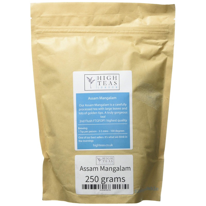 High Teas TGFOP London Assam Mangalam Second Flush Black Tea,