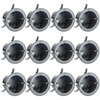 Tellegloww 12 Pcs 4-1/4" Round Electrical Box Non Metallic Junction